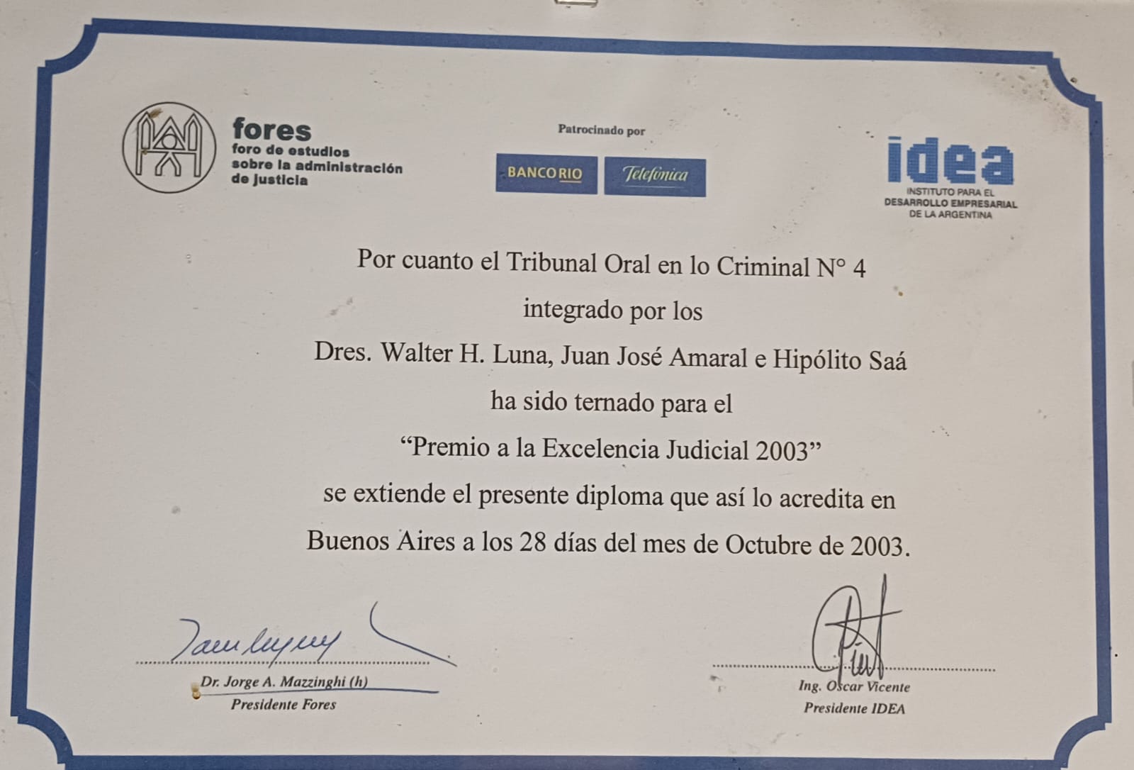 Hipólito Saá 2026
